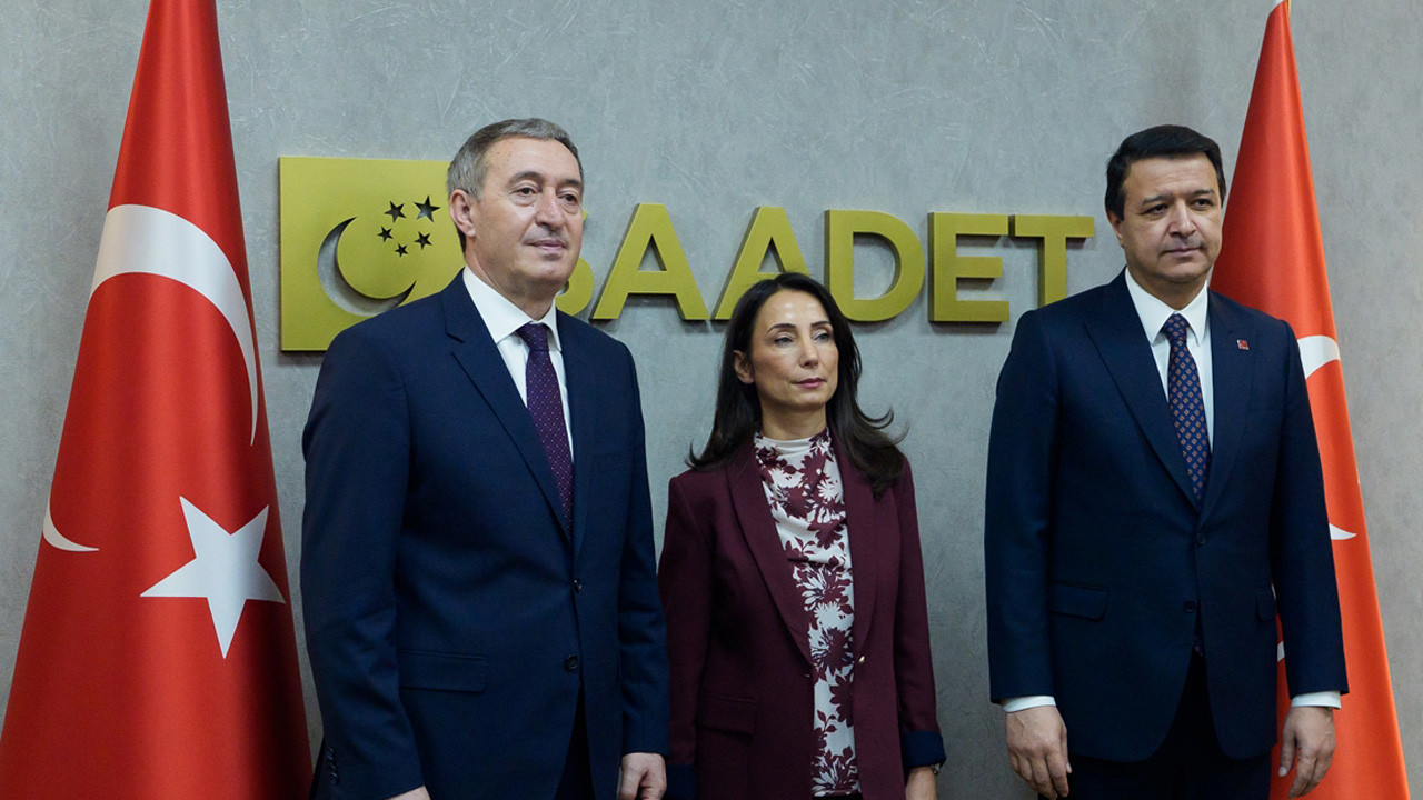 DEM Parti heyetinden Saadet Partisi Genel Başkanı Arıkan’a ziyaret