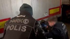 Edirne’de uyuşturucu operasyonunda 220 kilo kokain ele geçirildi