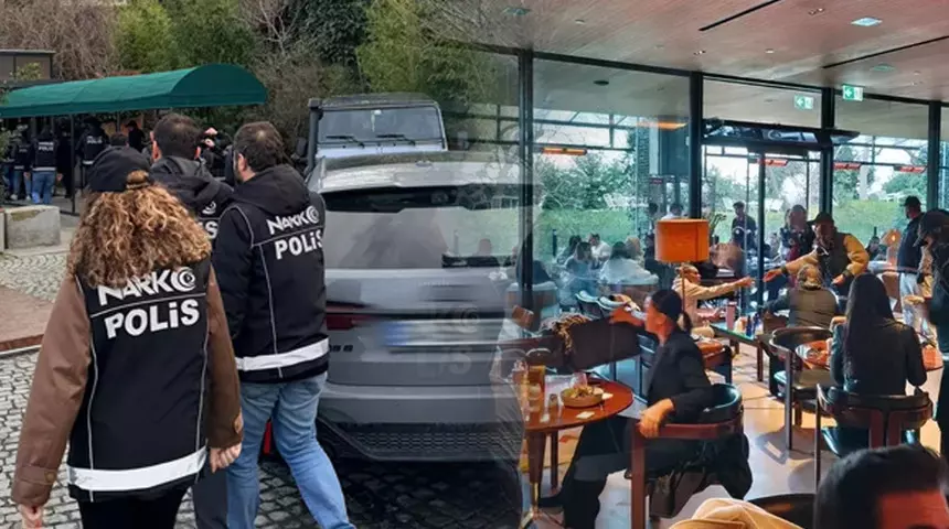 ClubHouse Bebek’e 100 polisle narkotik operasyonu!