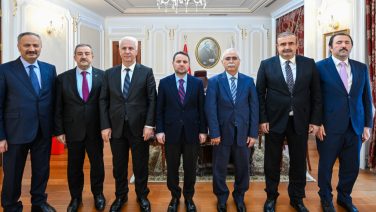 AYM Başkanı Kadir Özkaya’dan Akın Gürlek’e ziyaret