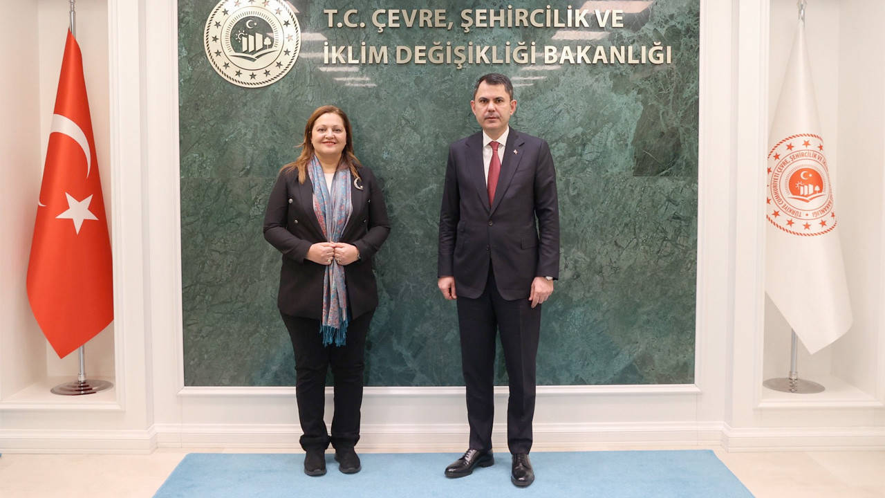 Bakan Kurum, Afyonkarahisar Belediye Başkanı Köksal’ı kabul etti