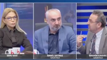 Halk TV’de İsmail Saymaz ve İbrahim Kahveci karşı karşıya geldi! Konu Özgür Özel’in küfürlü mesajları