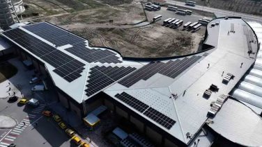 Isparta otogarının çatısı elektrik üretecek