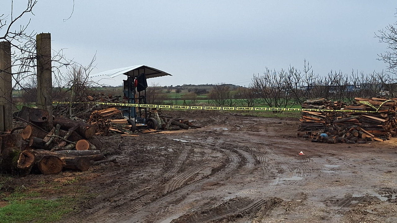 Kırklareli’nde korkunç kaza! Hızarın üzerine düşen işçi ağır yaralandı