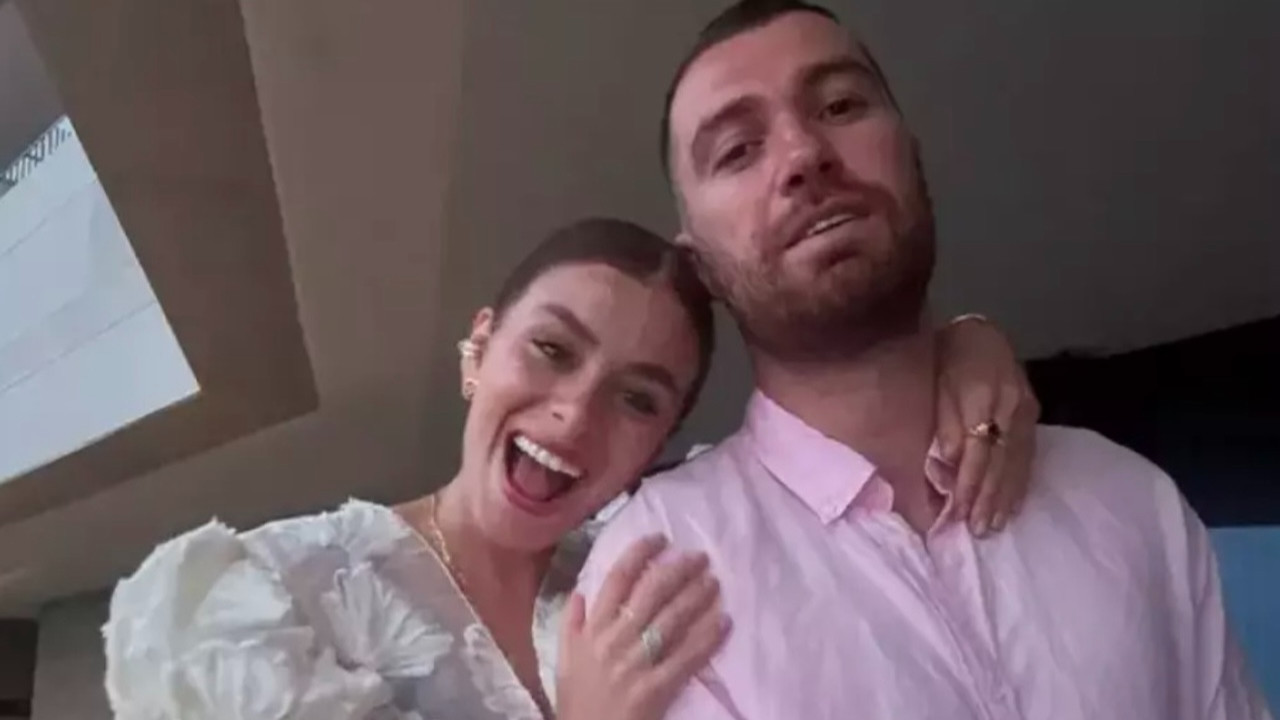 Oğulcan Engin İlayda Alişan’ı öpücüklere boğdu! ‘Nazar değmesin’