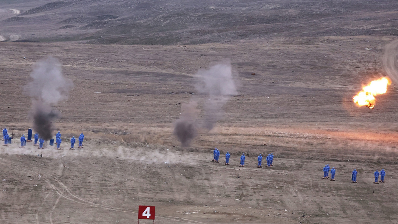 Polatlı’da sürü İHA saldırı testi gerçek mühimmatla yapıldı