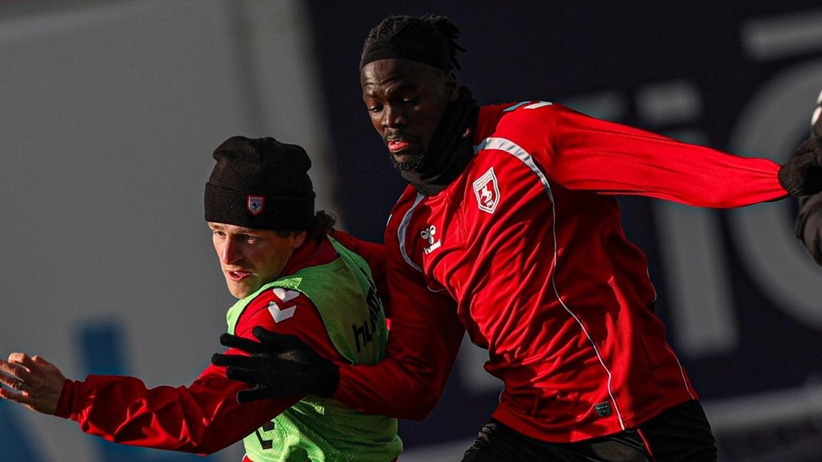 Samsunspor, Trabzonspor maçı hazırlıklarını tamamladı