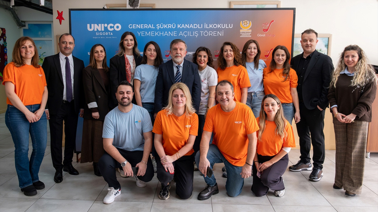 Unico Sigorta Hatay’da üçüncü okul yemekhanesi projesini tamamladı