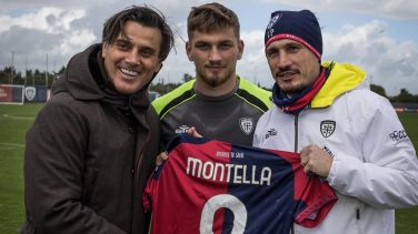 Vincenzo Montella, Semih Kılıçsoy’un ekibi Cagliari’yi ziyaret etti