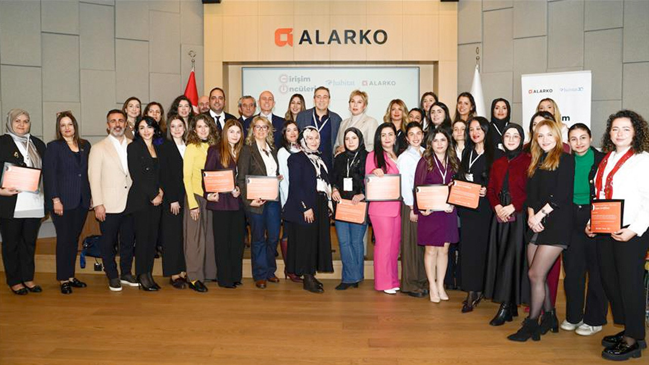 Alarko Holding’den 25 kadın girişimciye hibe desteği